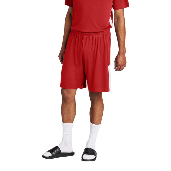 Deep Red/ White