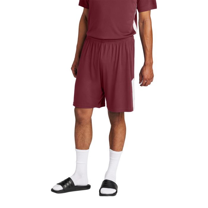 Maroon/ White