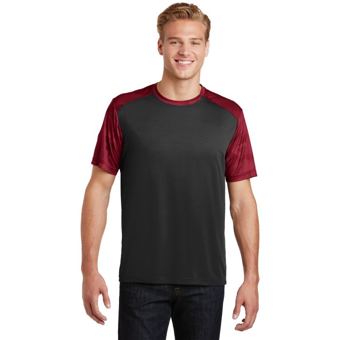 Black/ Deep Red
