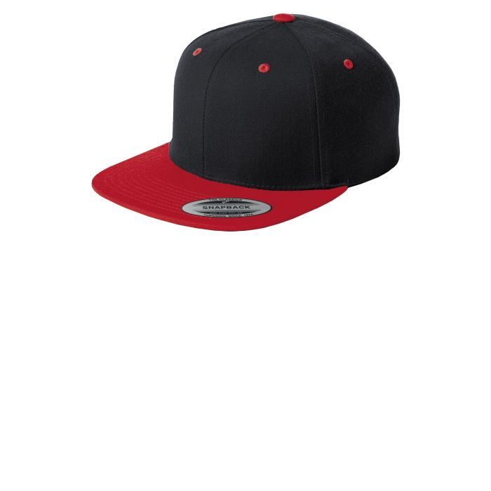 Black/ True Red
