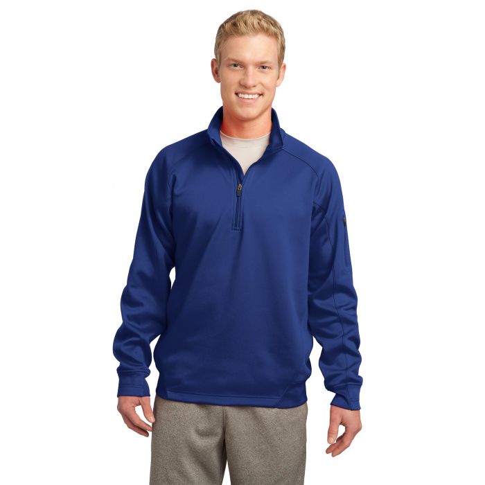 wees stil Leesbaarheid Afstotend F247 Sport-Tek Men'sTech Fleece 1/4-Zip Pullover at Sport Shirt Outlet