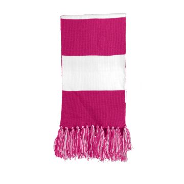Pink Raspberry/White